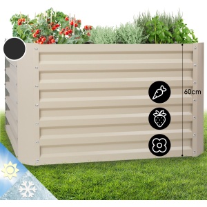 Blum High Grow Straight verhoogde kweekbak 100x60x100cm 600l staal