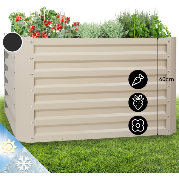 Blum High Grow Straight verhoogde kweekbak 100x60x100cm 600l staal