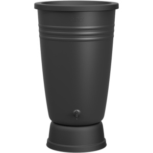 Elho Green Basics Regenton Plus 126 - Regenton voor Kweken En Oogsten - ⌀ 70.5 x H 101.0 cm - Living Black